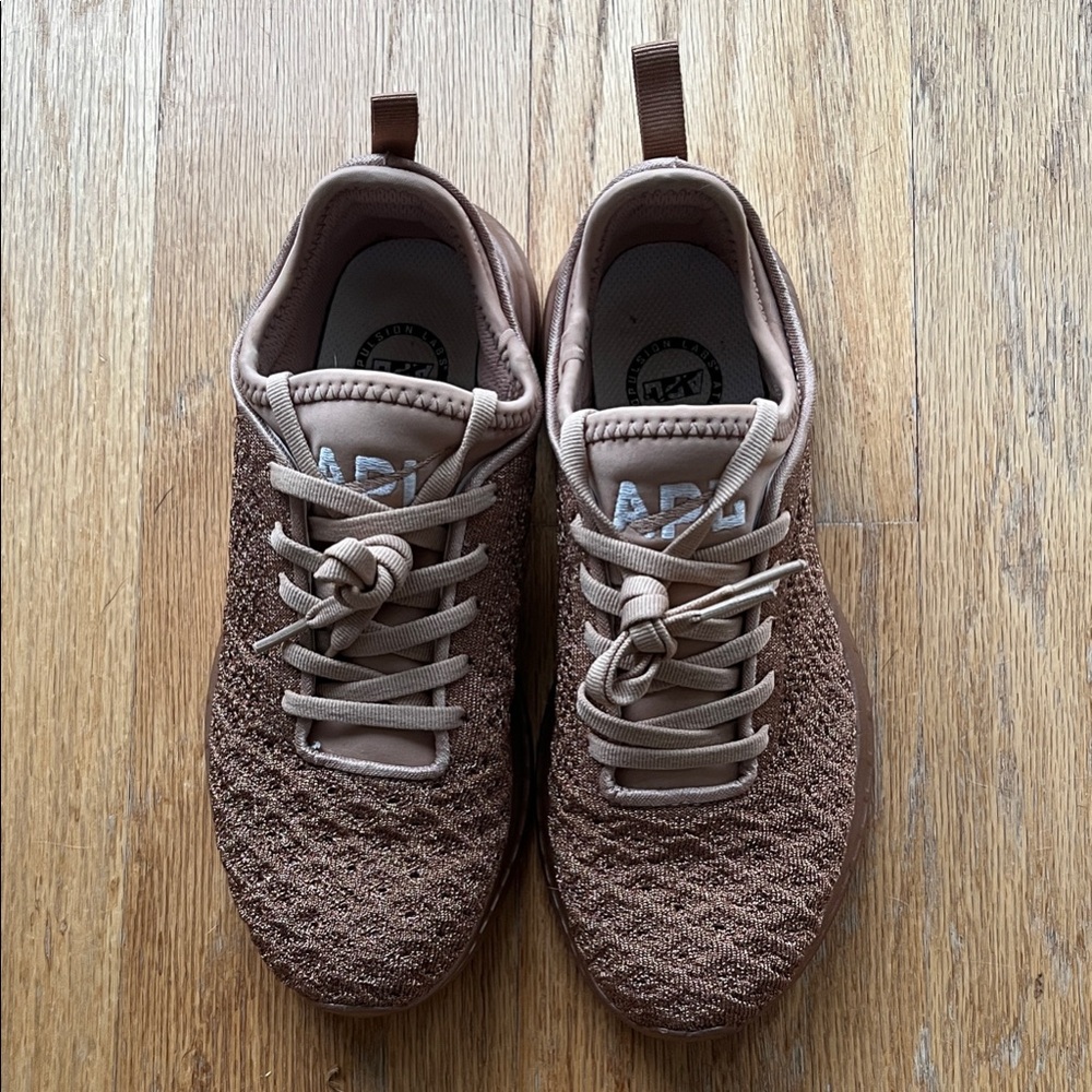APL Gold  Knit Sneakers